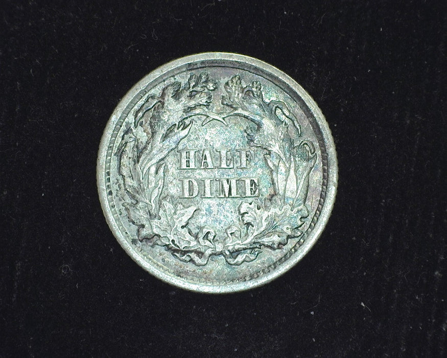 1861 Liberty Seated Half Dime VF - US Coin
