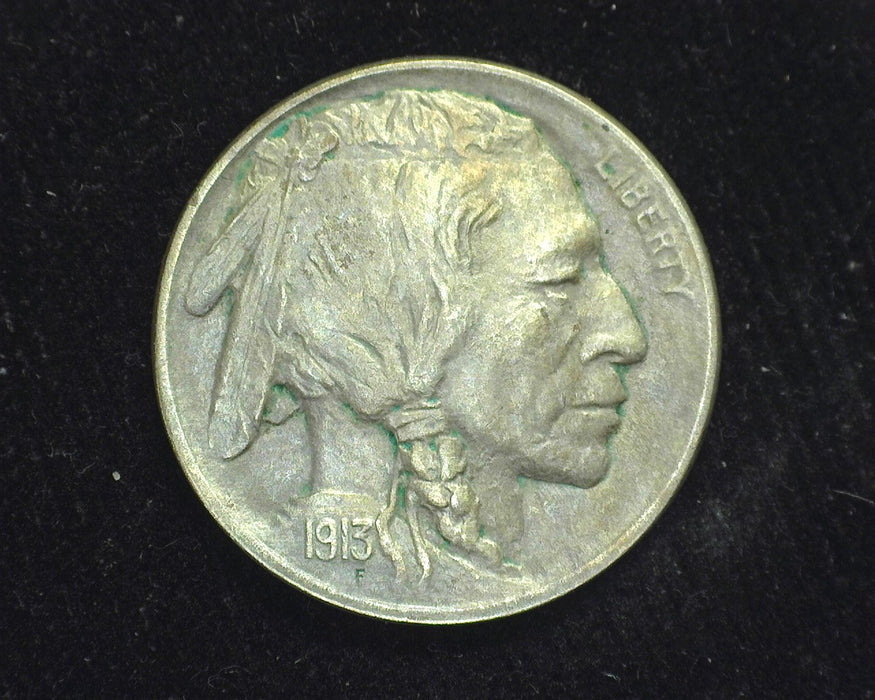 1913 Type 1 Buffalo Nickel AU - US Coin