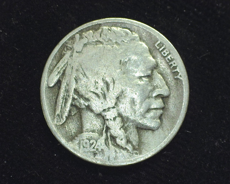1924 S Buffalo Nickel VG - US Coin