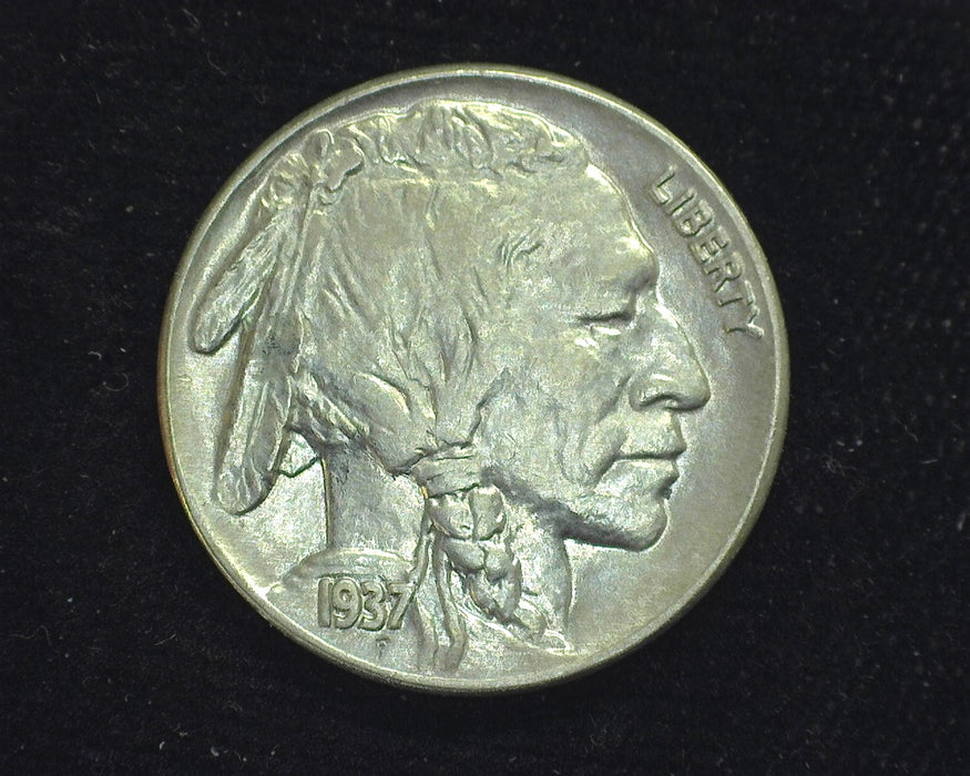 1937 Buffalo Nickel BU Choice - US Coin