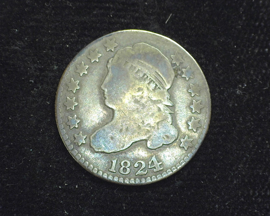 1824 Capped Bust Dime VG - US Coin