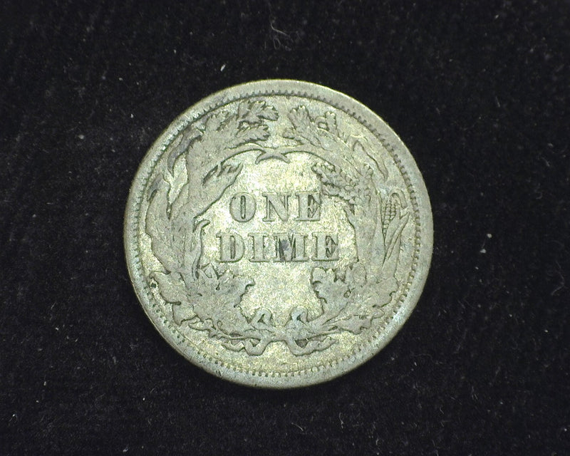 1860 Liberty Seated Dime VF - US Coin