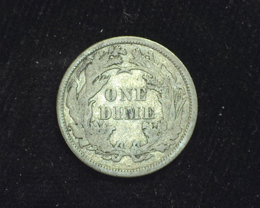 1860 Liberty Seated Dime VF - US Coin