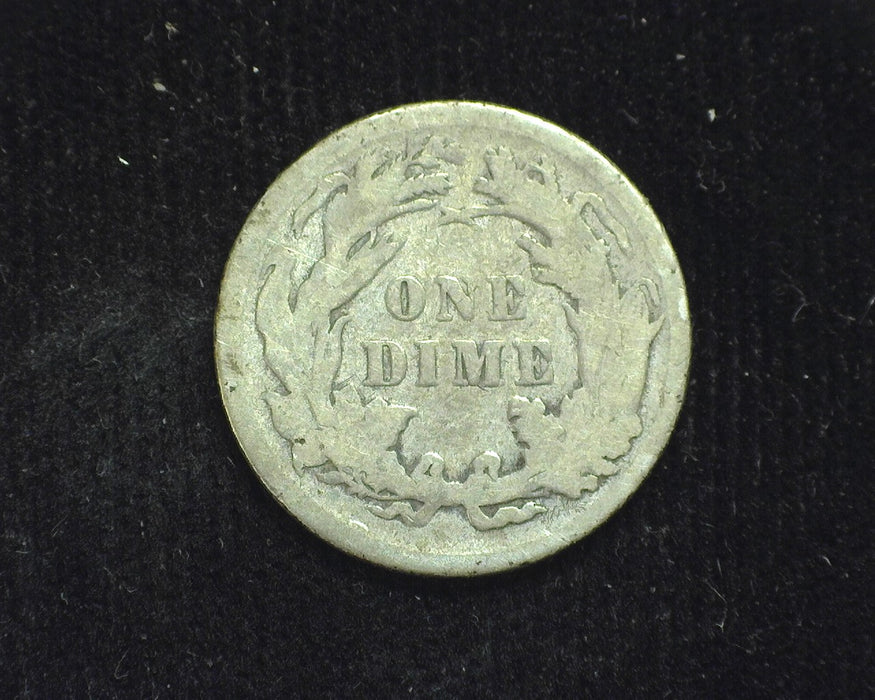 1887 Liberty Seated Dime F - US Coin