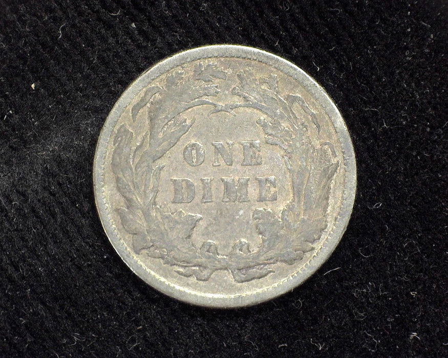 1887 Liberty Seated Dime VF - US Coin