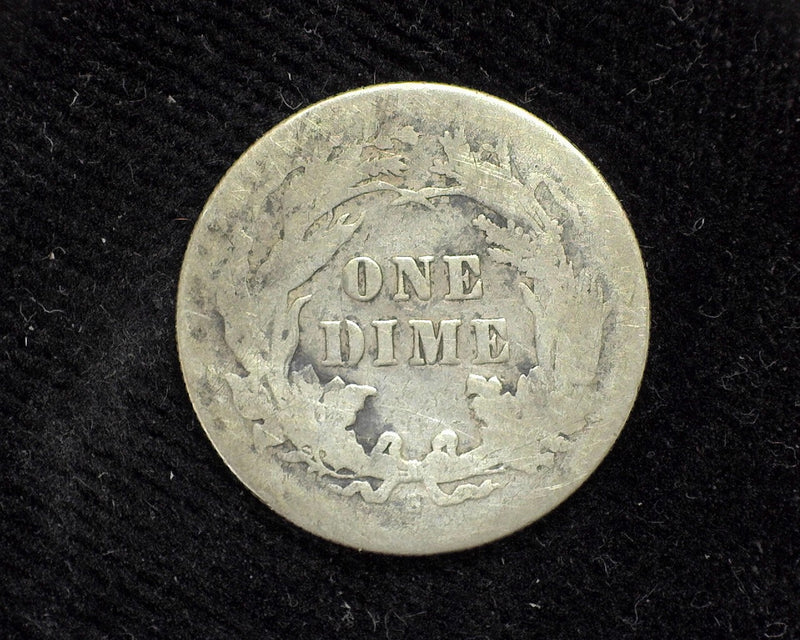 1887 S Liberty Seated Dime F - US Coin