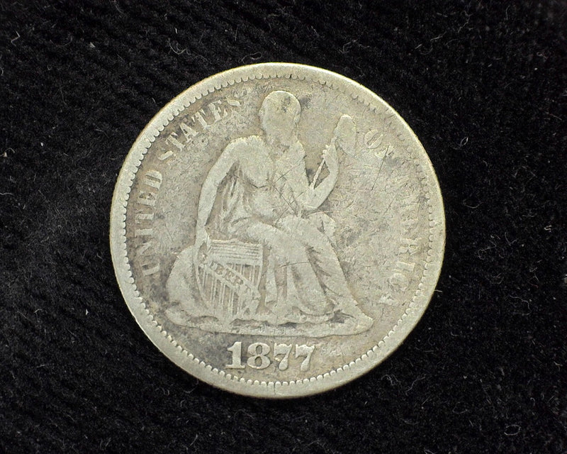 1887 S Liberty Seated Dime F - US Coin