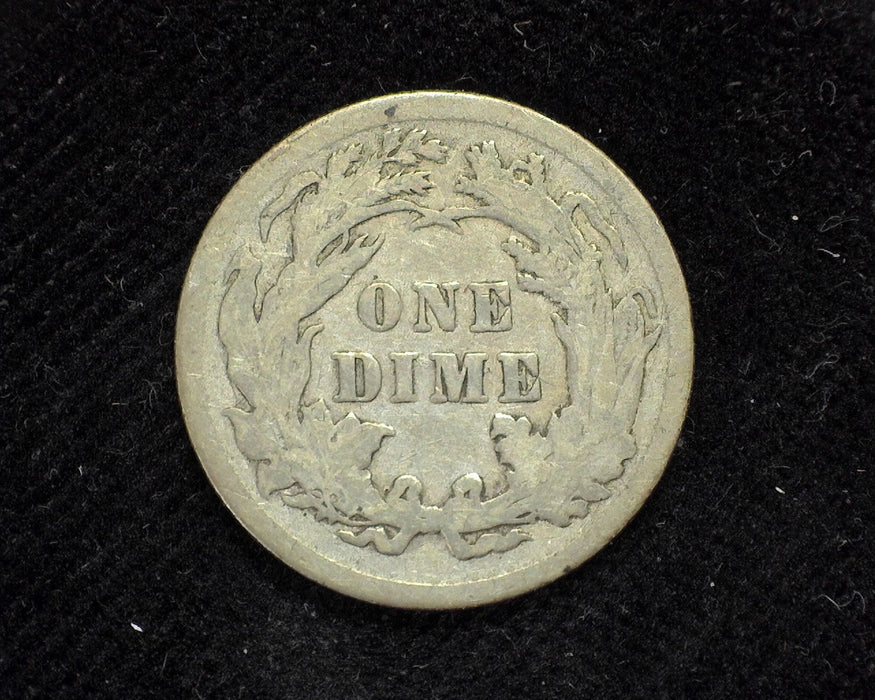 1891 Liberty Seated Dime F Small scratch - US Coin