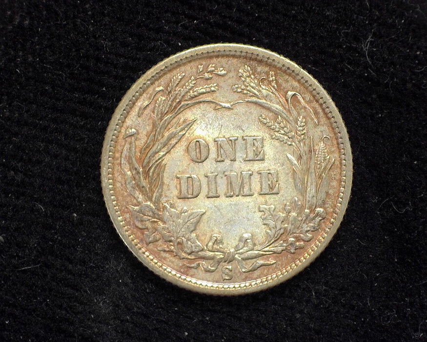 1900 S Barber Dime XF/AU - US Coin