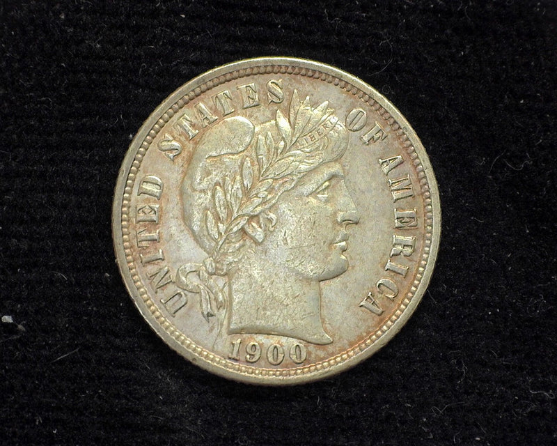 1900 S Barber Dime XF/AU - US Coin