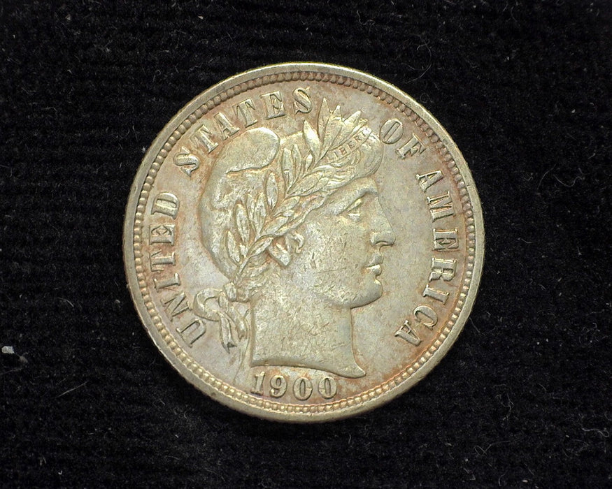 1900 S Barber Dime XF/AU - US Coin