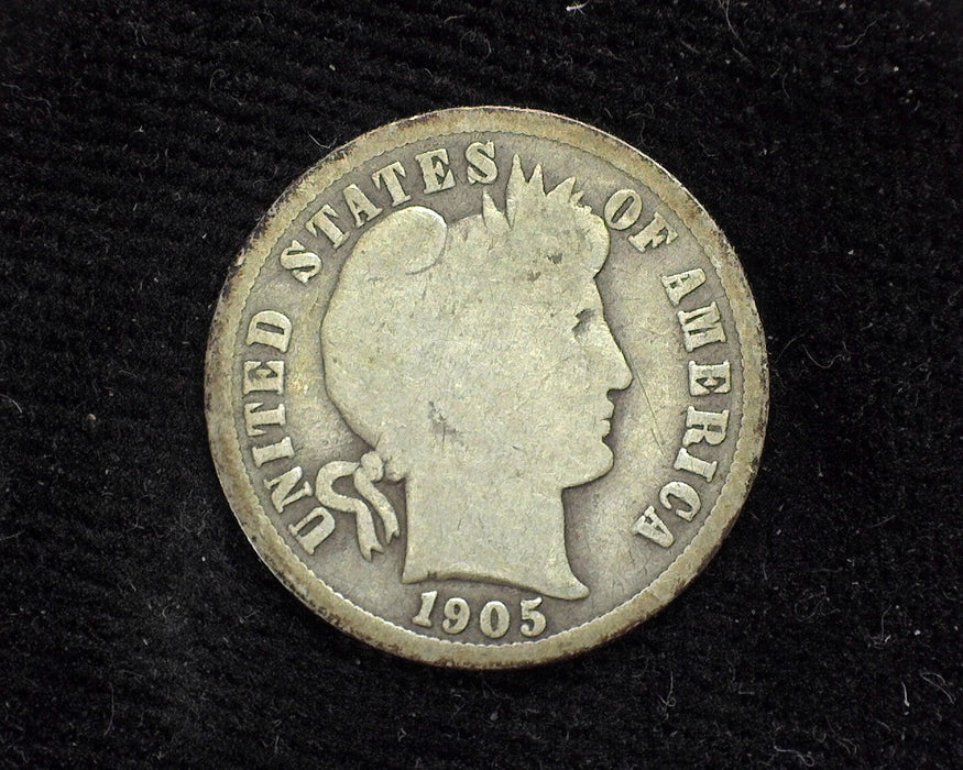 1905 O Barber Dime G Micro O - US Coin