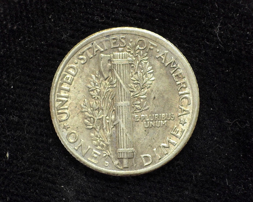 1919 D Mercury Dime AU-58 - US Coin
