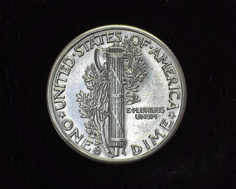 1937 D Mercury Dime AU - US Coin
