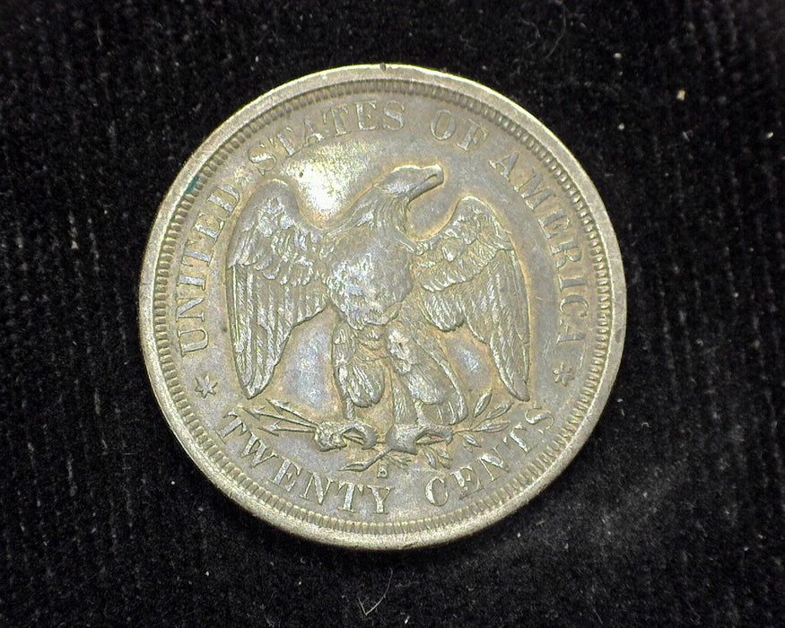 1875 S Liberty Seated Twenty Cents XF - US Coin