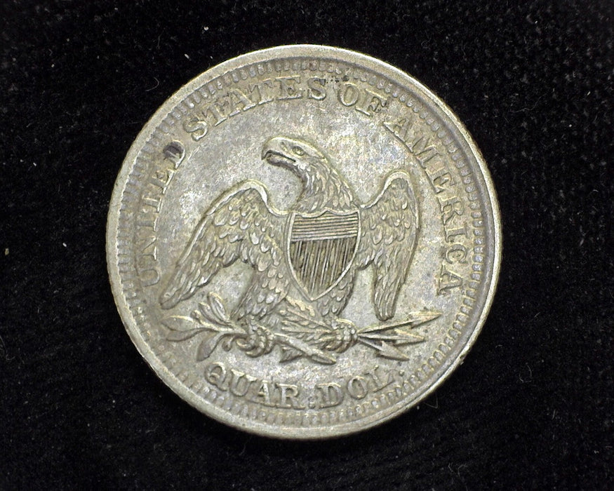 1854 Arrows Liberty Seated Quarter XF - US Coin