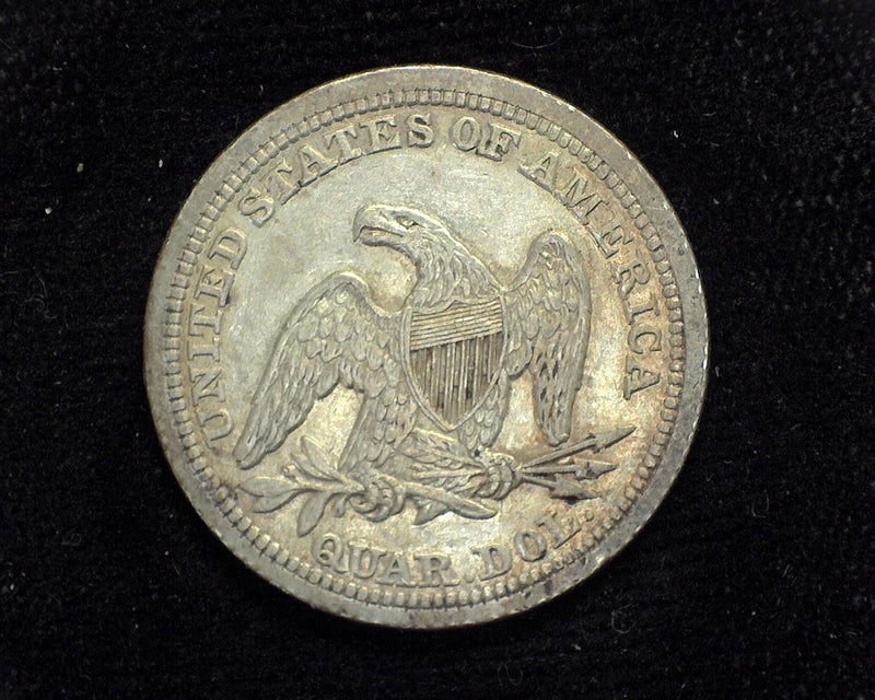1859 Liberty Seated Quarter XF - US Coin