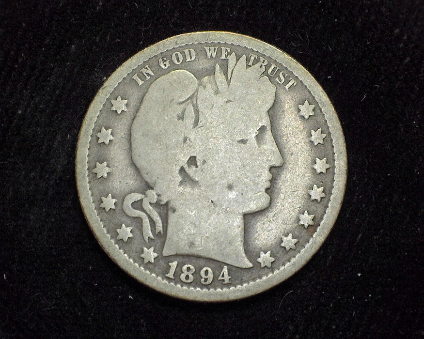 1894 O Barber Quarter G - US Coin