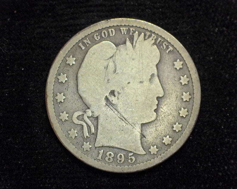 1895 S Barber Quarter G - US Coin