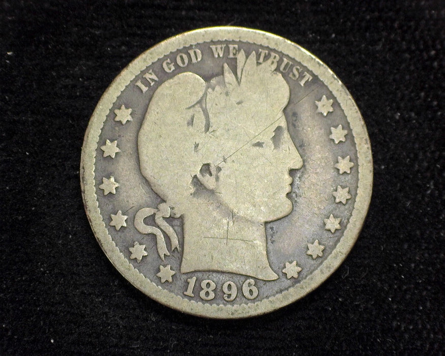 1896 O Barber Quarter G - US Coin