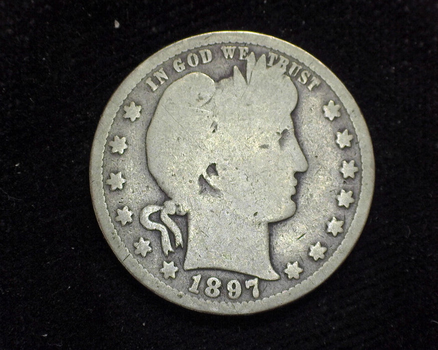 1897 Barber Quarter G - US Coin