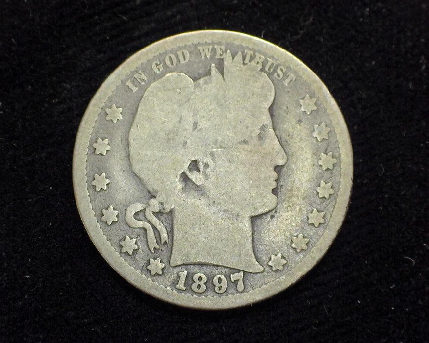 1897 O Barber Quarter G - US Coin