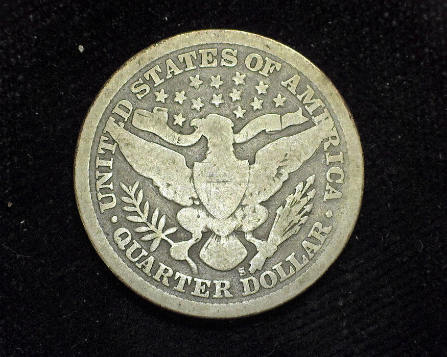 1897 S Barber Quarter G - US Coin