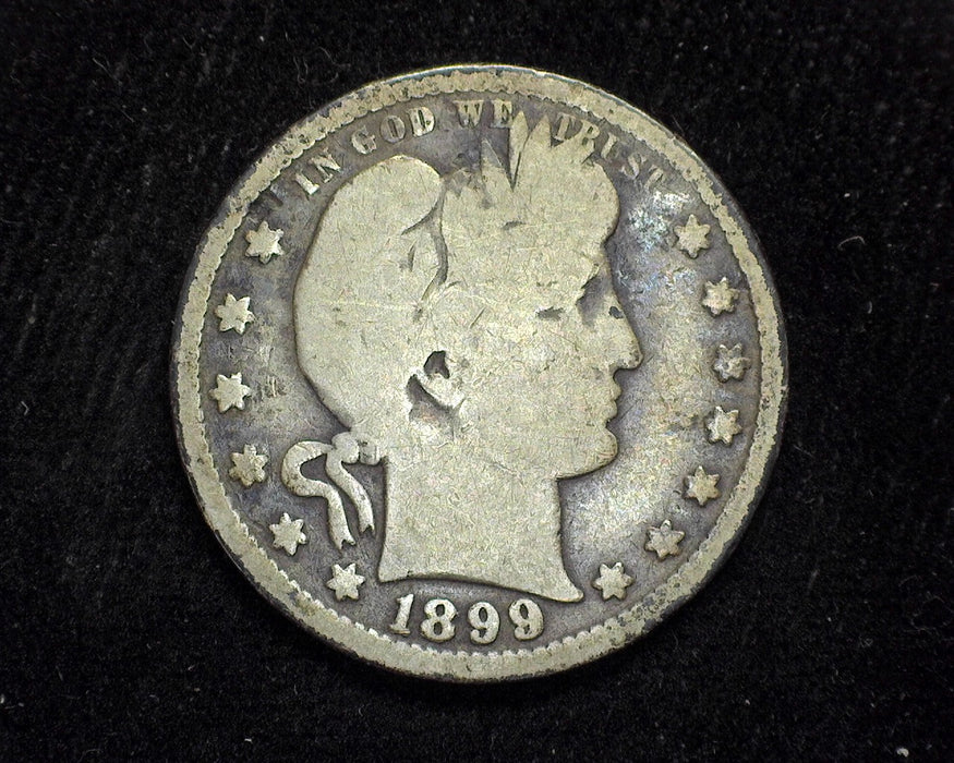 1899 O Barber Quarter G - US Coin