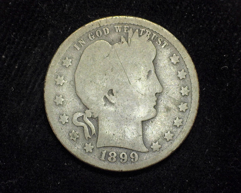 1899 S Barber Quarter G - US Coin