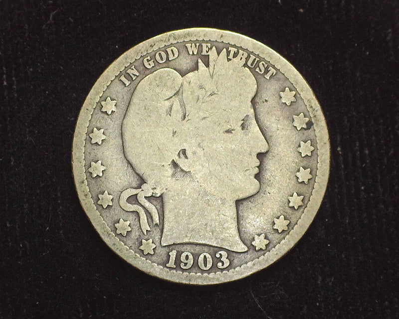 1903 O Barber Quarter G - US Coin