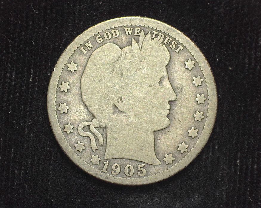 1905 O Barber Quarter G - US Coin