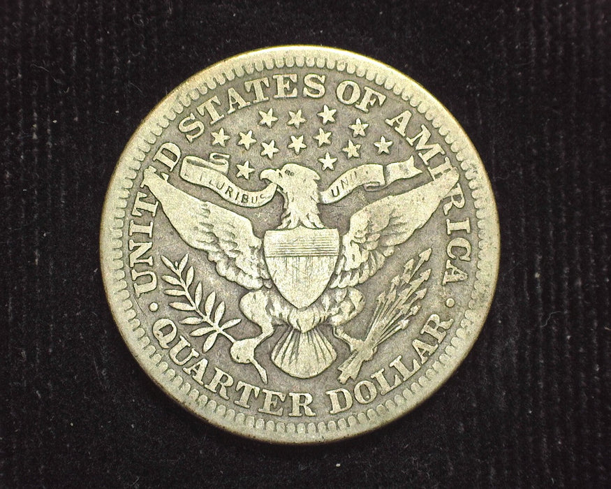 1907 Barber Quarter VG+ - US Coin