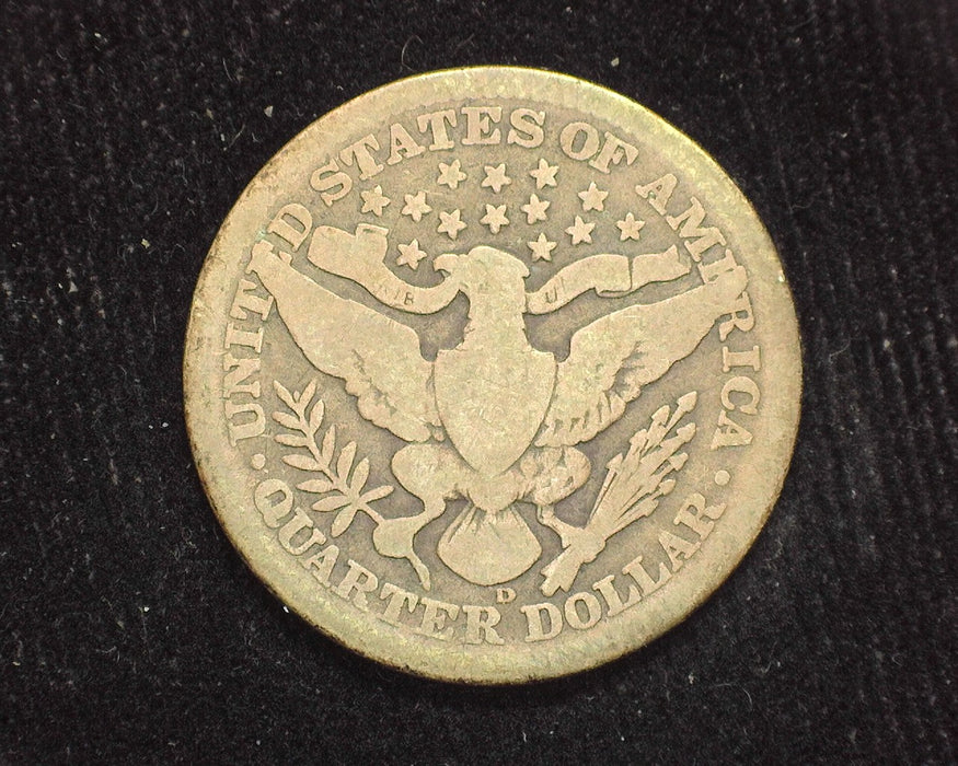 1910 D Barber Quarter G - US Coin