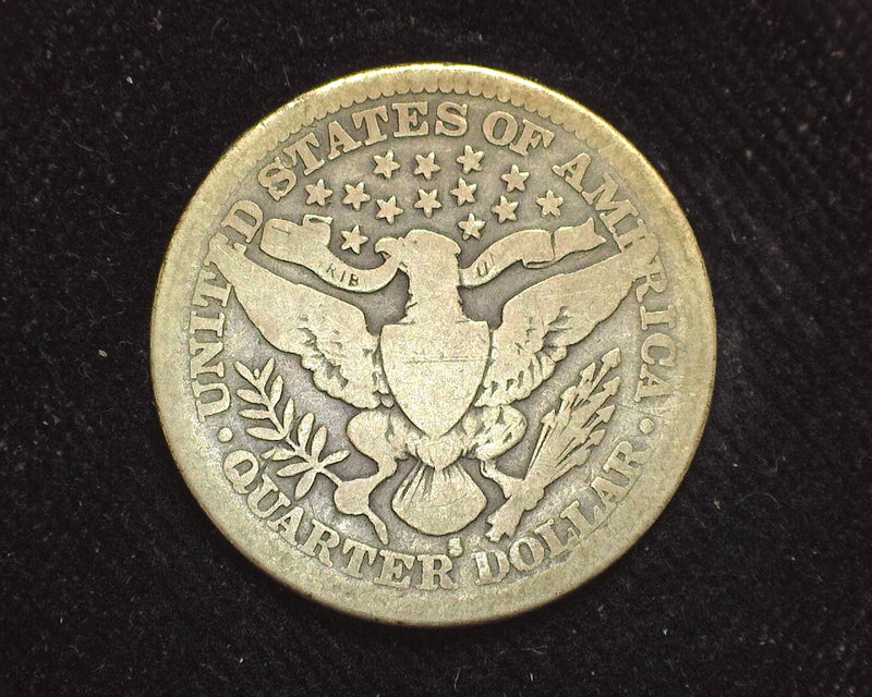 1912 S Barber Quarter G - US Coin