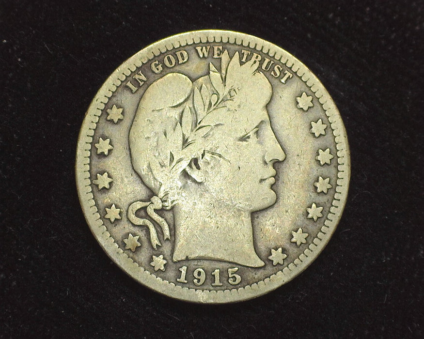 1915 Barber Quarter VG/F - US Coin