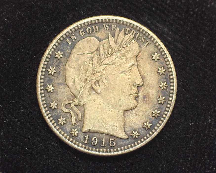 1915 D Barber Quarter AU-50 - US Coin
