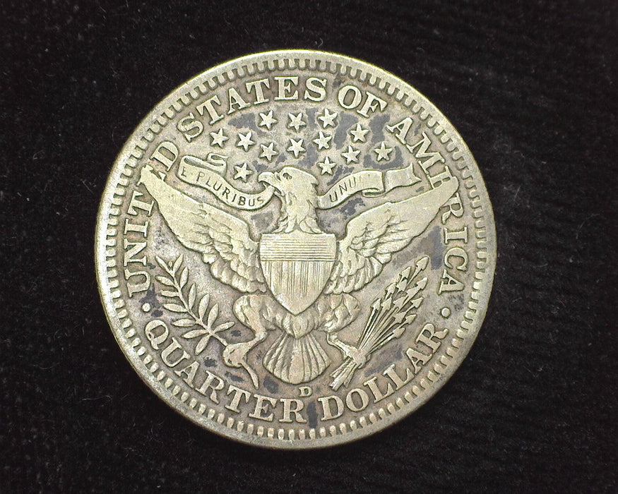 1916 D Barber Quarter F - US Coin