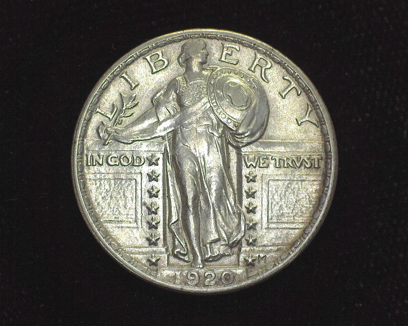 1920 Standing Liberty Quarter AU - US Coin