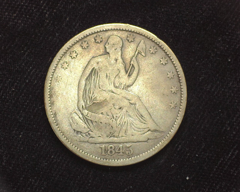 1845 O Seated Liberty Half Dollar VG - US Coin