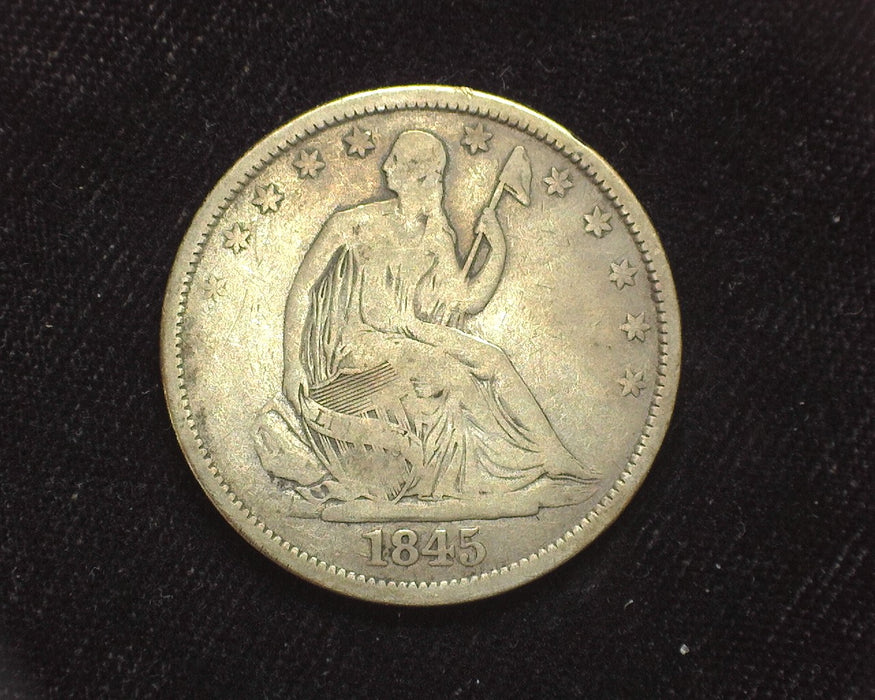 1845 O Seated Liberty Half Dollar VG - US Coin