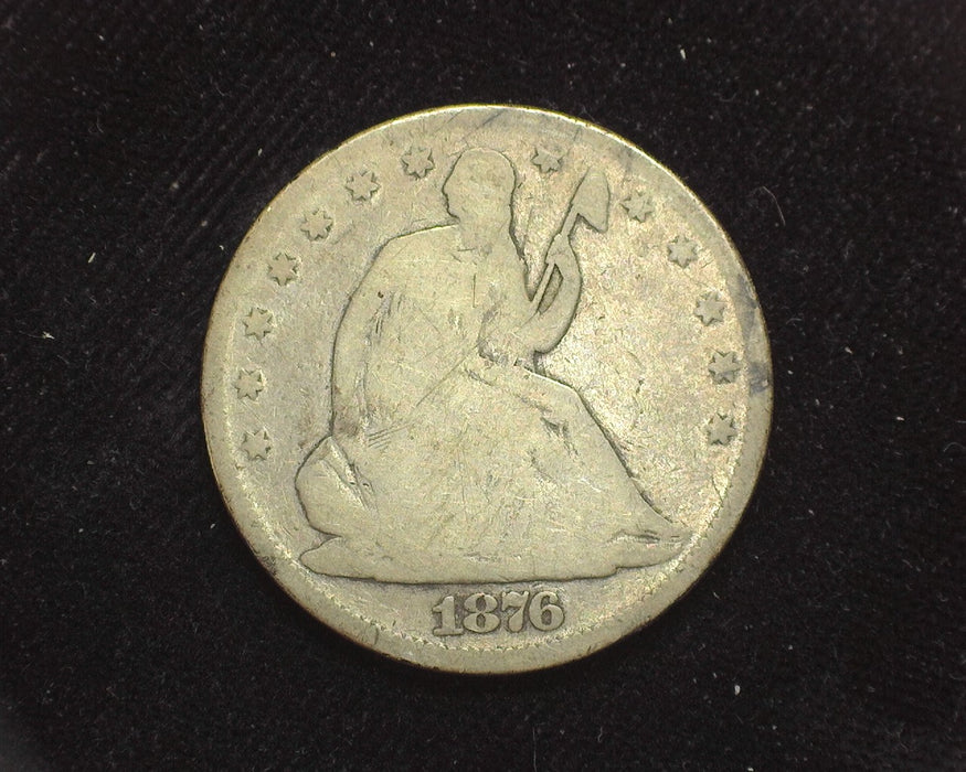 1876 Seated Liberty Half Dollar G - US Coin