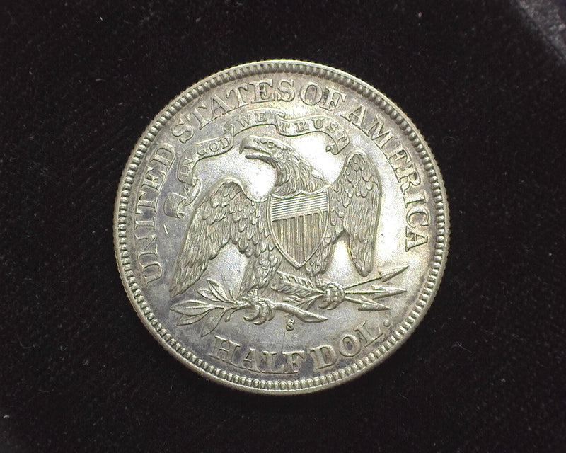 1877 S Seated Liberty Half Dollar AU - US Coin