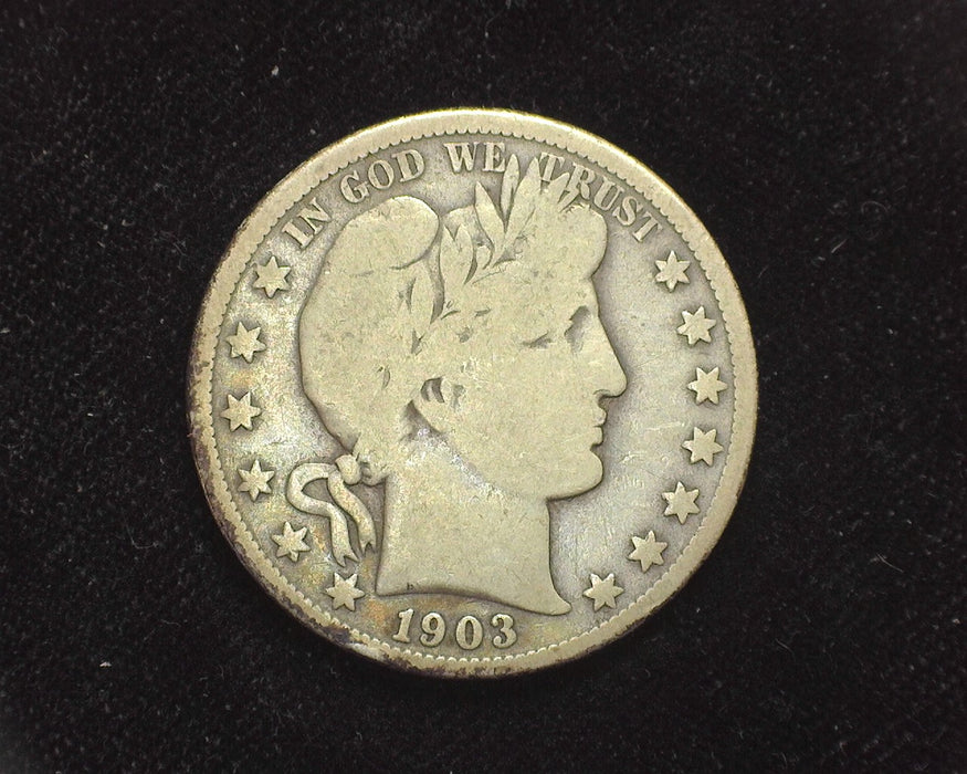 1903 S Barber Half Dollar VG - US Coin