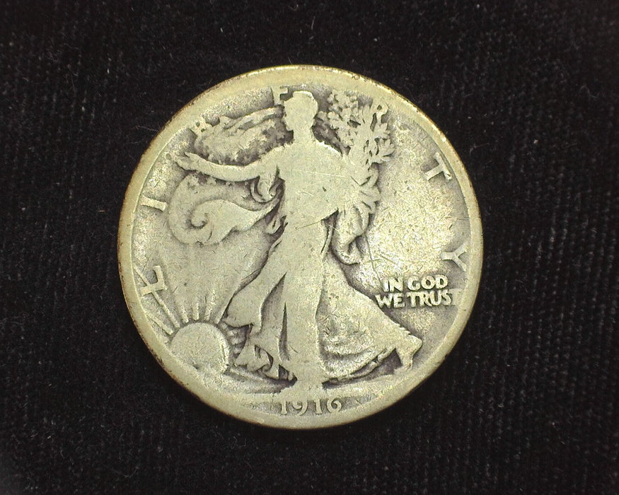1916 Liberty Walking Half Dollar G - US Coin
