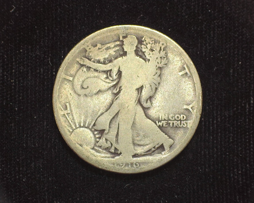 1916 Liberty Walking Half Dollar G - US Coin