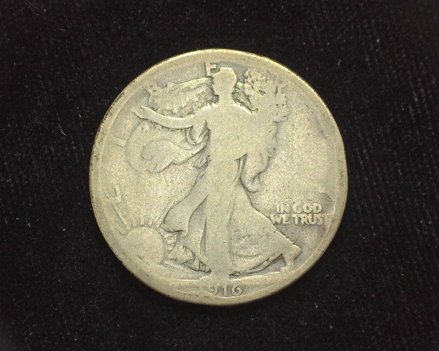 1916 Liberty Walking Half Dollar G - US Coin