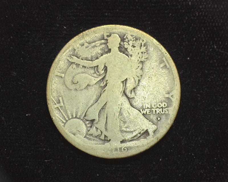 1916 D Liberty Walking Half Dollar AG - US Coin