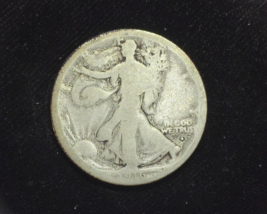 1916 D Liberty Walking Half Dollar AG - US Coin