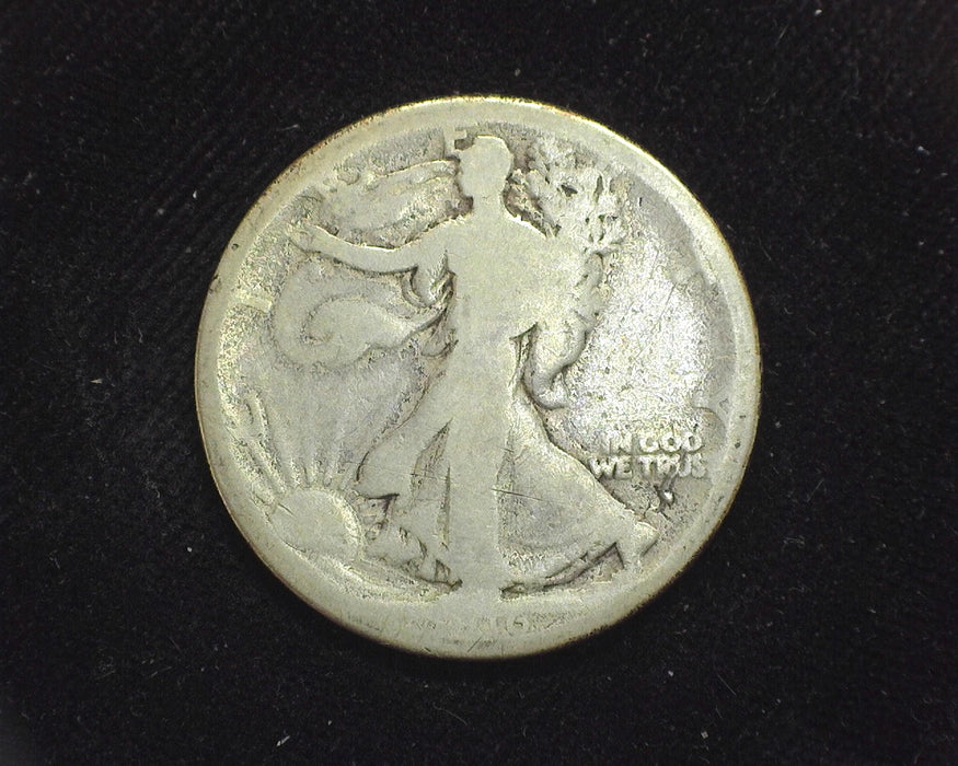 1916 D Liberty Walking Half Dollar AG - US Coin