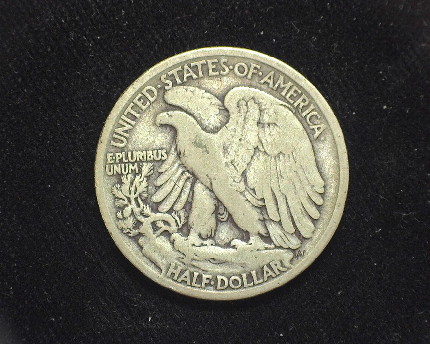 1917 D Liberty Walking Half Dollar VG Obverse - US Coin